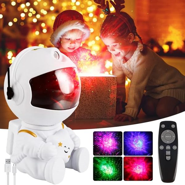 Astronaut Galaxy Projector | LED Night Light for Bedrooms