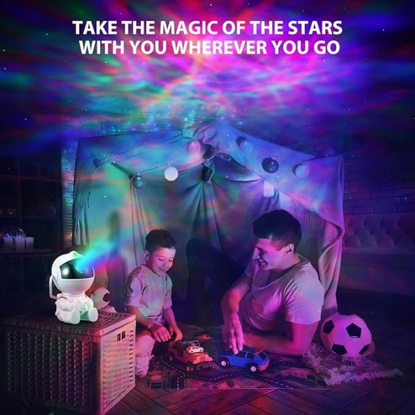 Astronaut Galaxy Projector | LED Night Light for Bedrooms