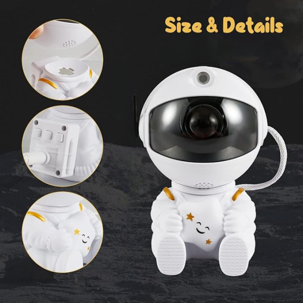 Astronaut Galaxy Projector | LED Night Light for Bedrooms