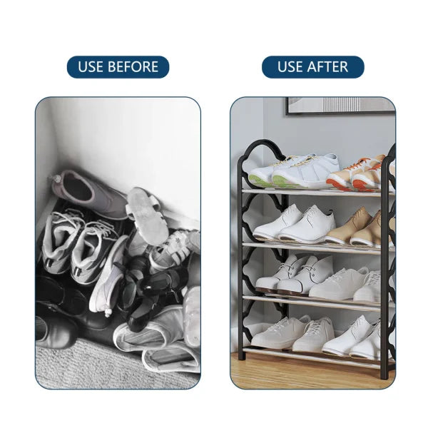 Durable Floor-Standing Shoe Rack (4 Layer)